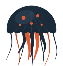 Illustration d'une méduse
